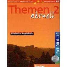 Themen aktuell 2 : Lektion 6-10 + CD (Kursbuch und Arbeitsbuch)