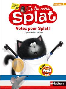 Je lis avec Splat : Votez pour Splat ! :Niveau 1