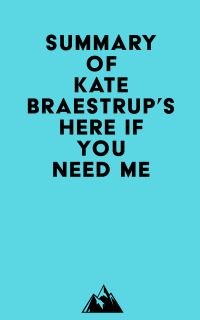 Summary of Kate Braestrup's Here If You Need Me