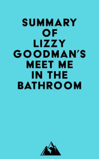 Summary of Lizzy Goodman's Meet Me in the Bathroom